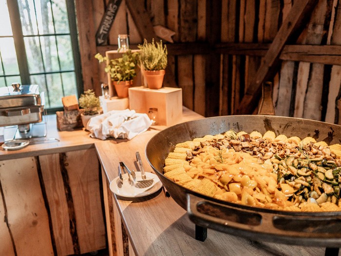 Eventscheune Wallenburg - Ffanne auf Buffet