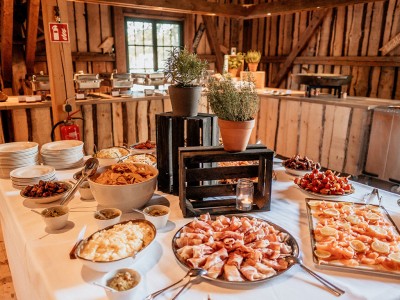 Eventscheune Wallenburg Buffet
