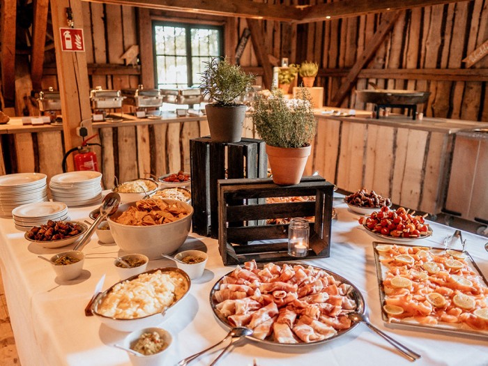 Eventscheune Wallenburg Buffet