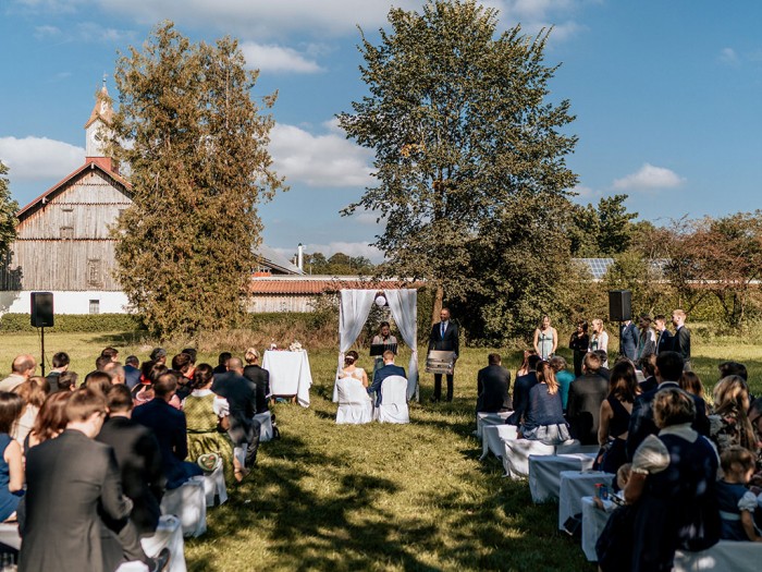 EVENTSCHEUNE Wallenburg Trauung bei Mnchen
